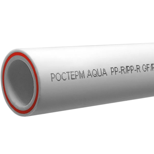 Трубы PP-R РОСТерм AQUA со стекловолокном (SDR 6)